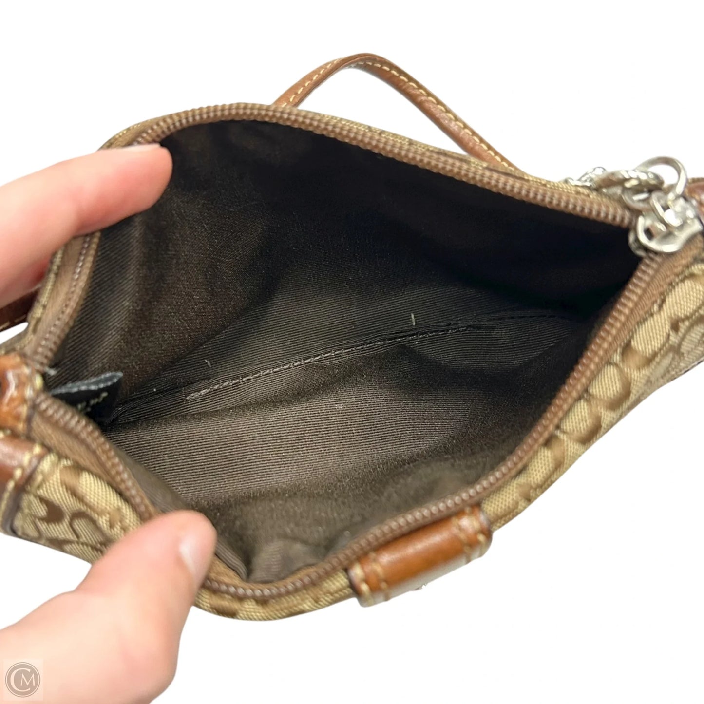 Wristlet Designer By Coach, Size: Medium