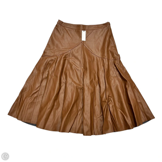 Skirt Midi By Maeve In Brown, Size: 14