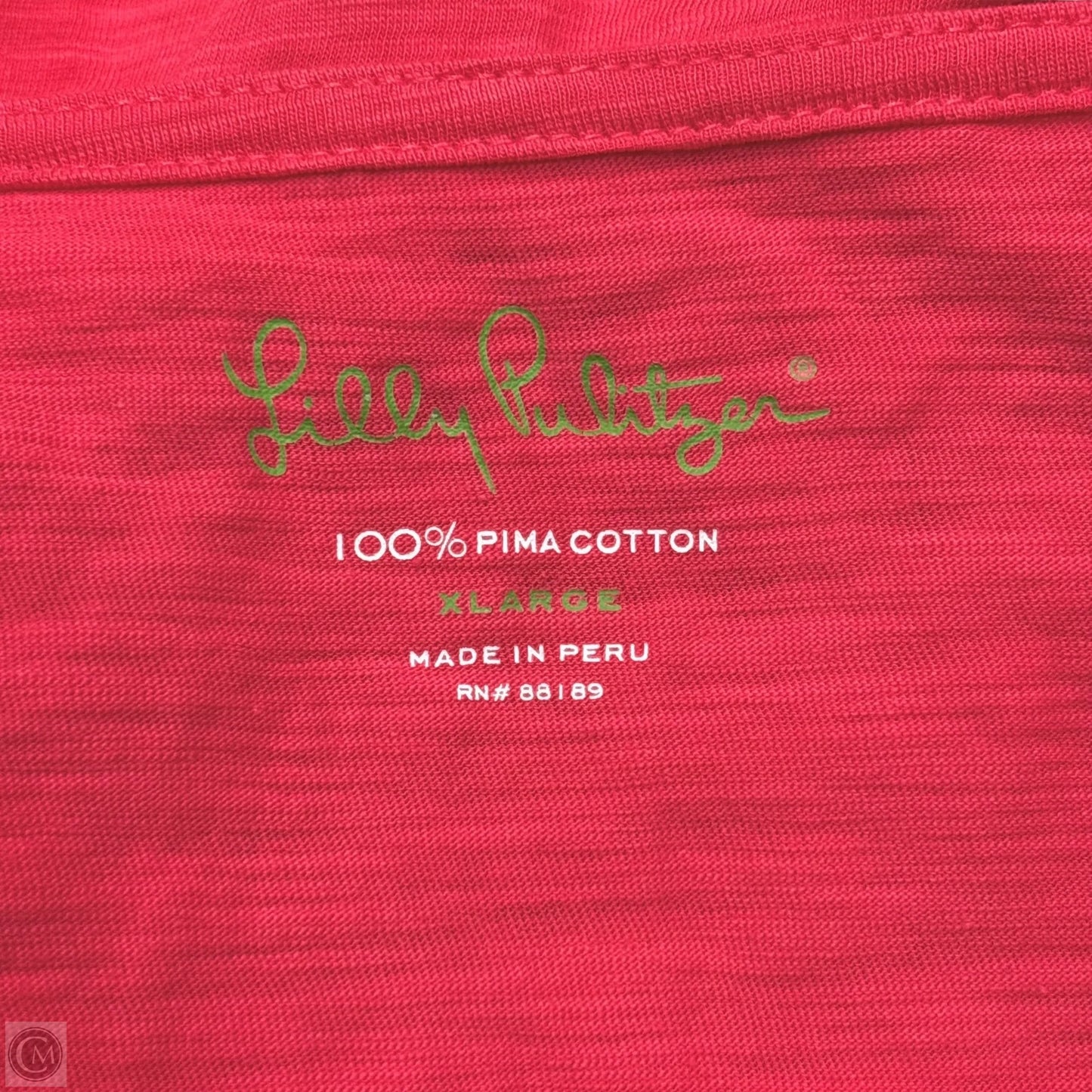 Dress Designer By Lilly Pulitzer In Red, Size: Xl