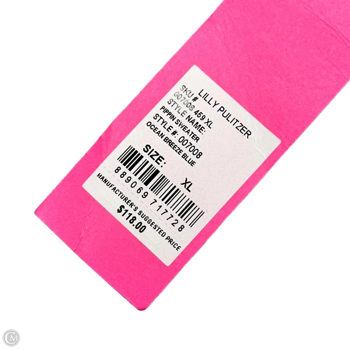 Sweater Designer By Lilly Pulitzer In Blue, Size: Xl