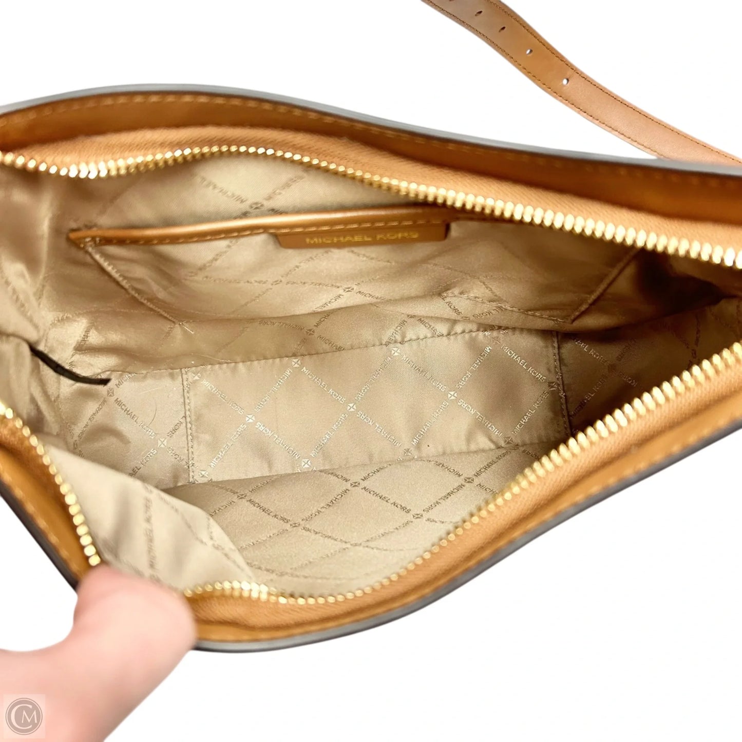 Crossbody Designer By Michael Kors, Size: Medium