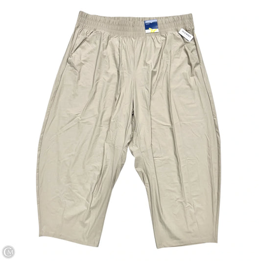 Athletic Pants By Old Navy In Cream, Size: 2x