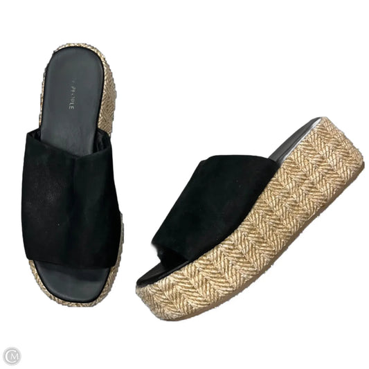 Sandals Heels Platform By Free People In Black & Brown, Size: 8.5