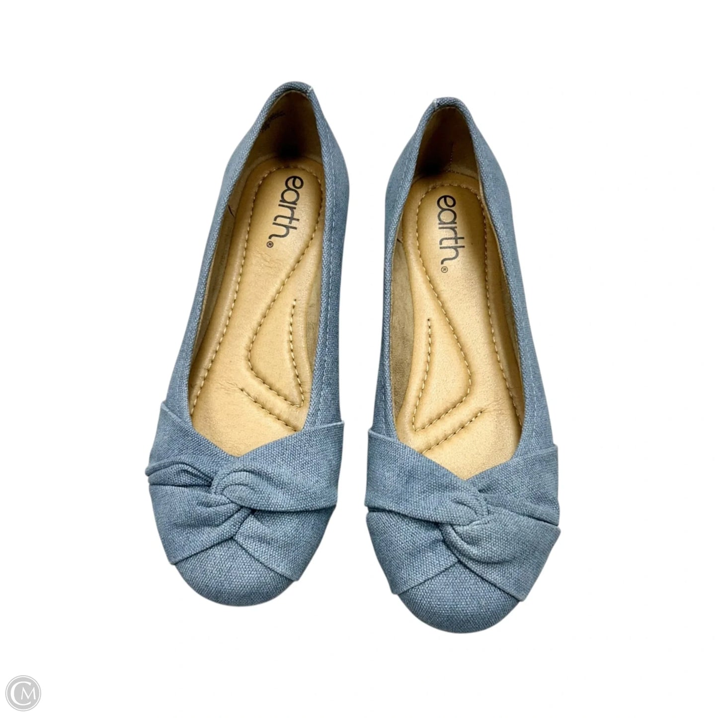 Shoes Flats By Earth In Blue, Size: 6.5