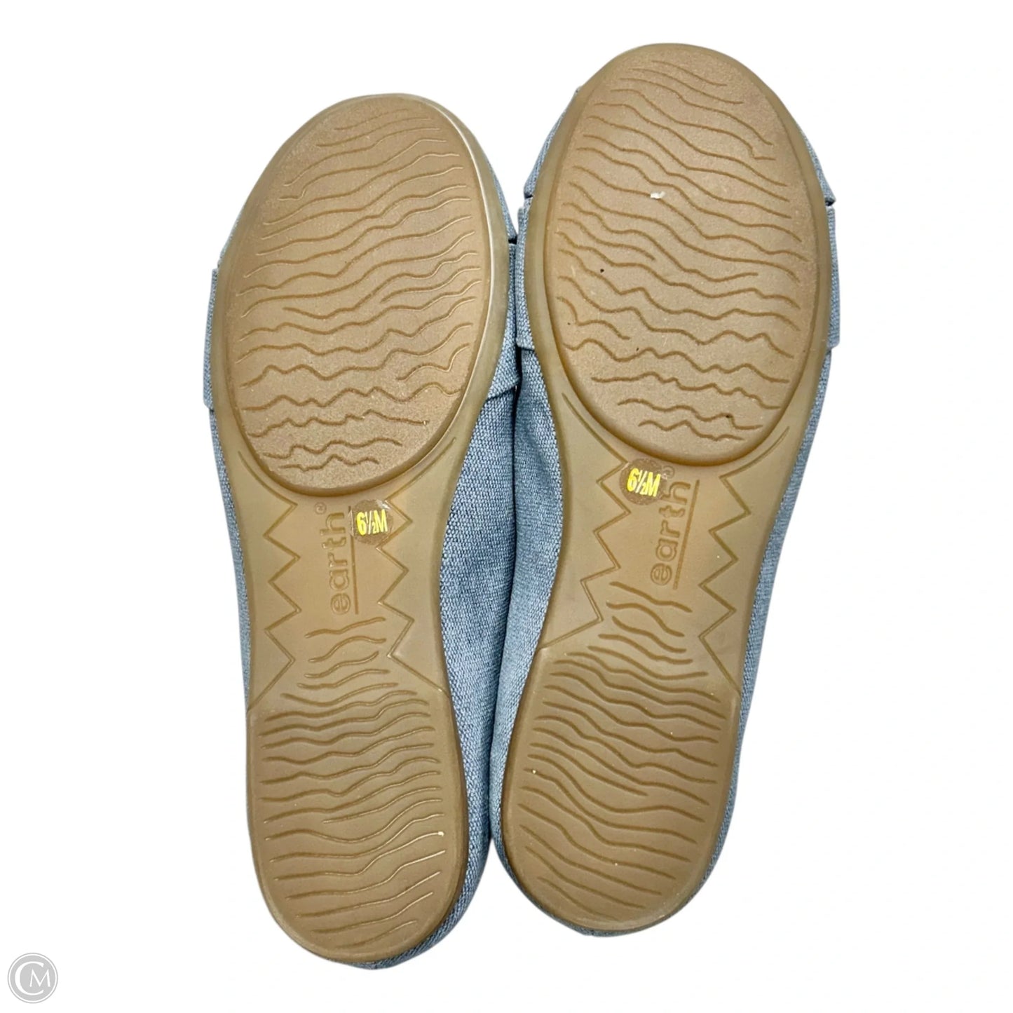 Shoes Flats By Earth In Blue, Size: 6.5
