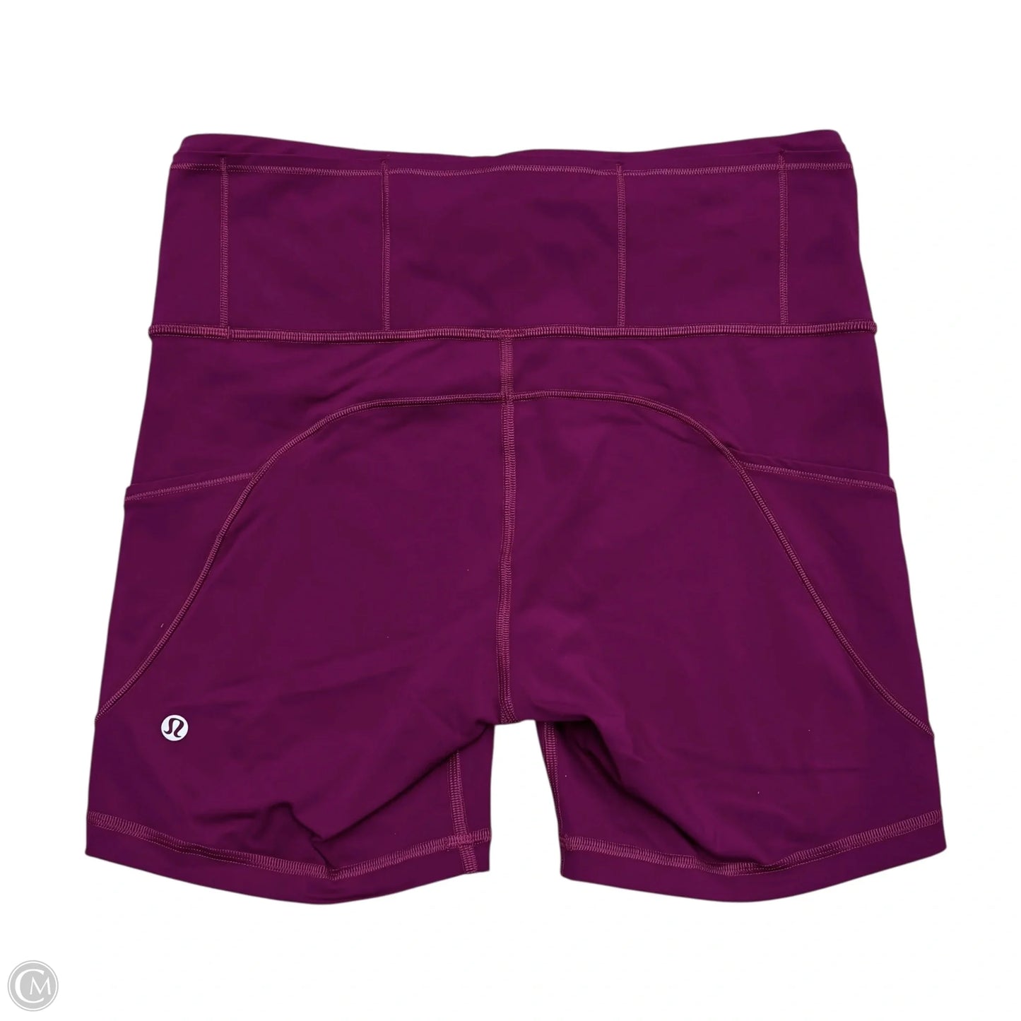 Athletic Shorts By Lululemon In Purple, Size: M