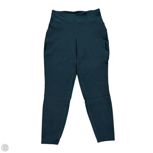 Athletic Leggings By Lululemon In Teal, Size: M