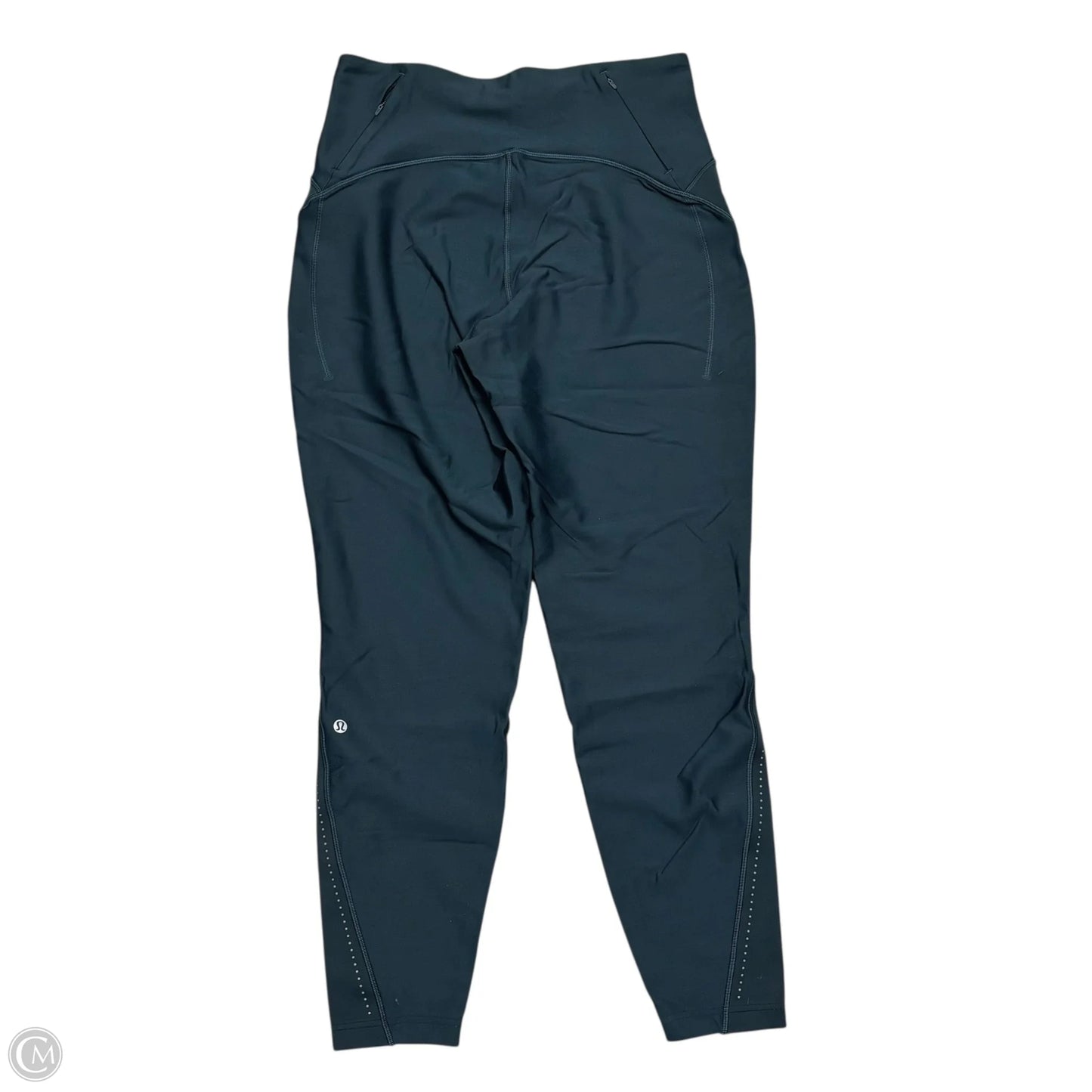 Athletic Leggings By Lululemon In Teal, Size: M