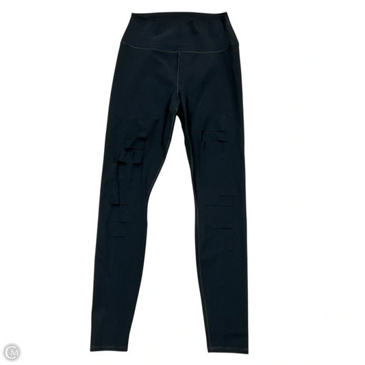 Athletic Leggings By Alo In Black, Size: L
