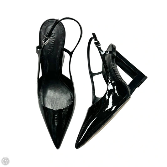Shoes Heels Wedge By Schutz In Black, Size: 8.5