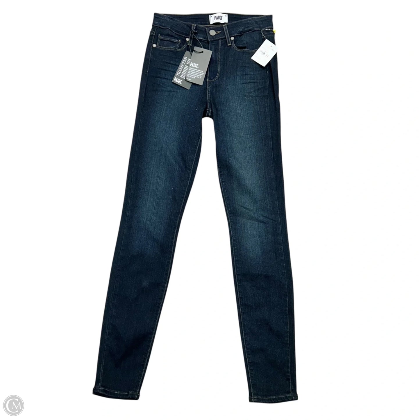 Jeans Skinny By Paige In Blue Denim, Size: 2