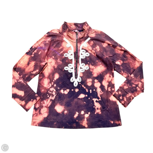 Sweatshirt Designer By Lilly Pulitzer In Pink & Purple, Size: Xl