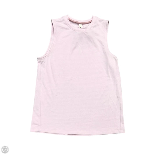 Athletic Tank Top By Lululemon In Pink, Size: Xs