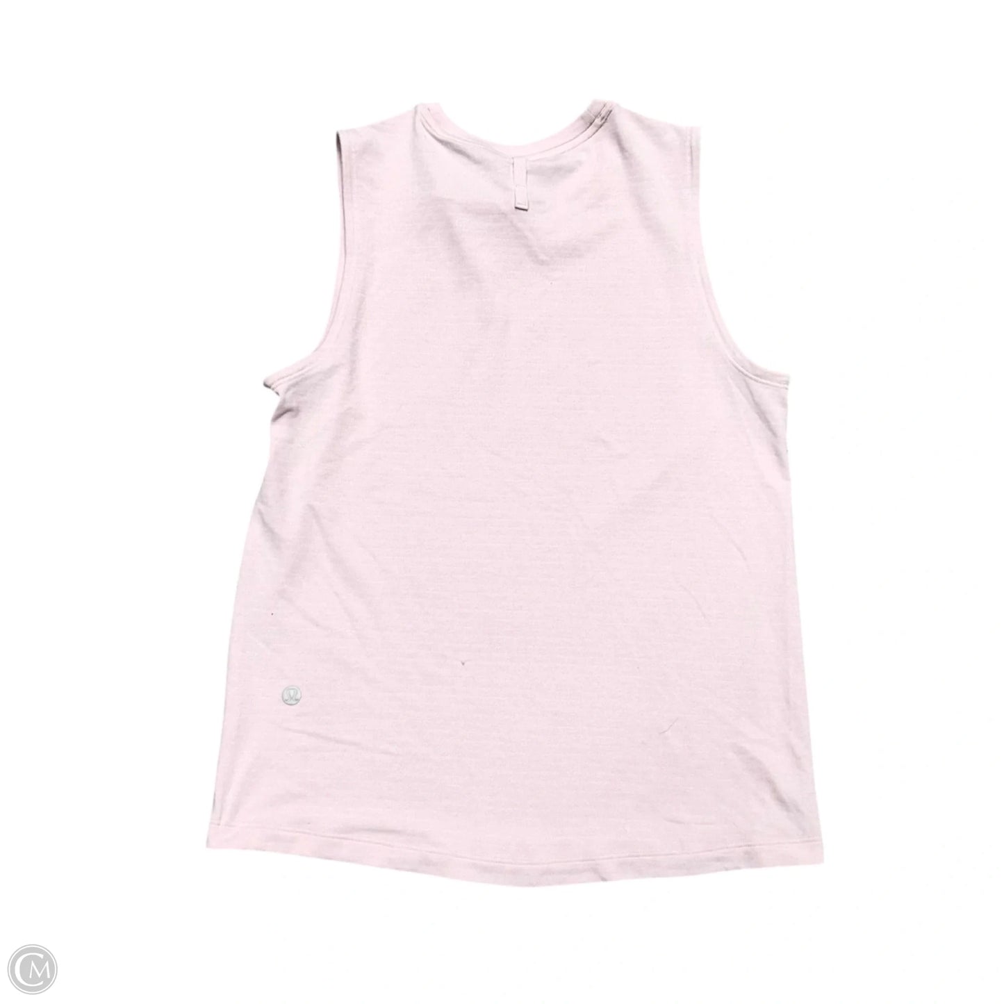 Athletic Tank Top By Lululemon In Pink, Size: Xs