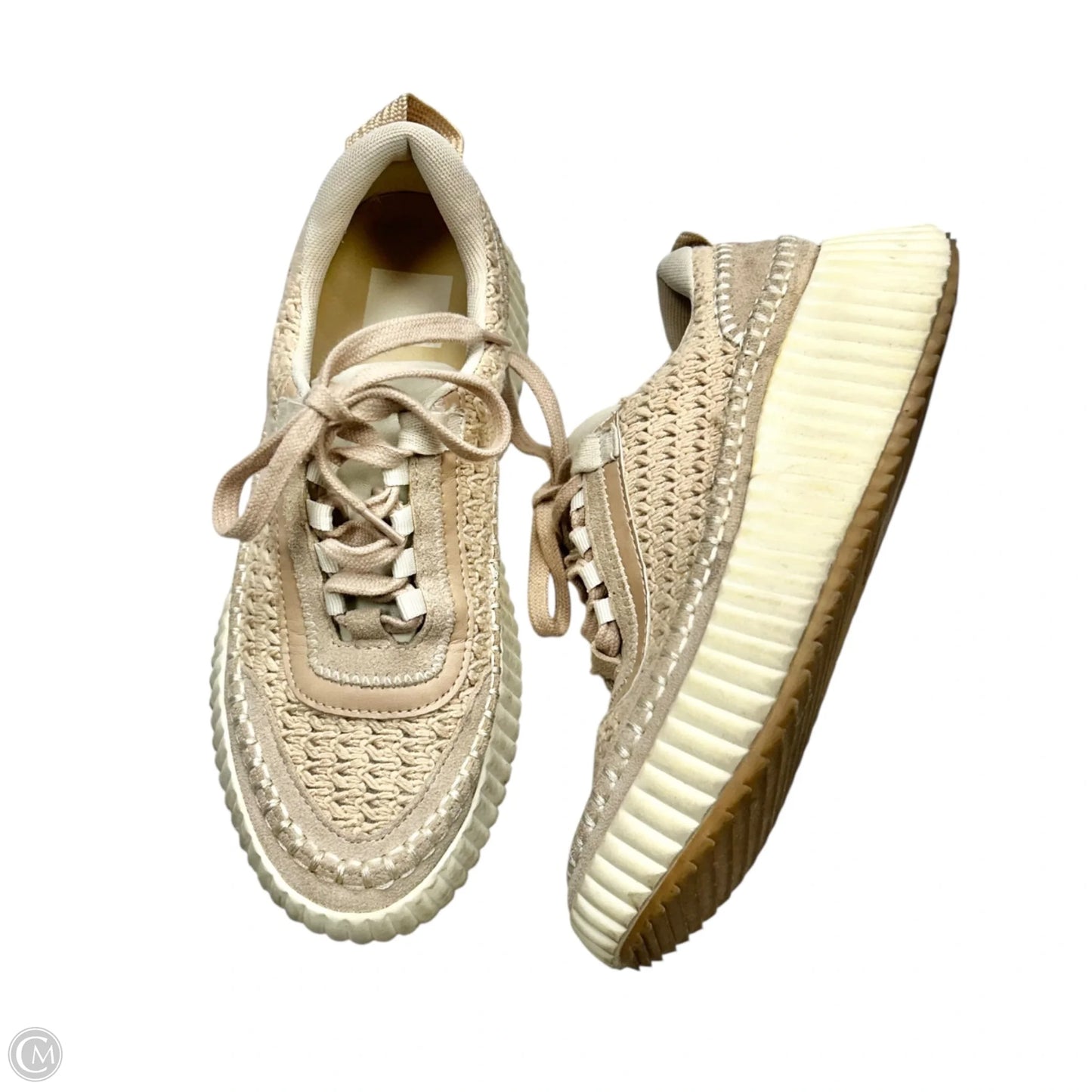 Shoes Sneakers By Dolce Vita In Cream & White, Size: 7