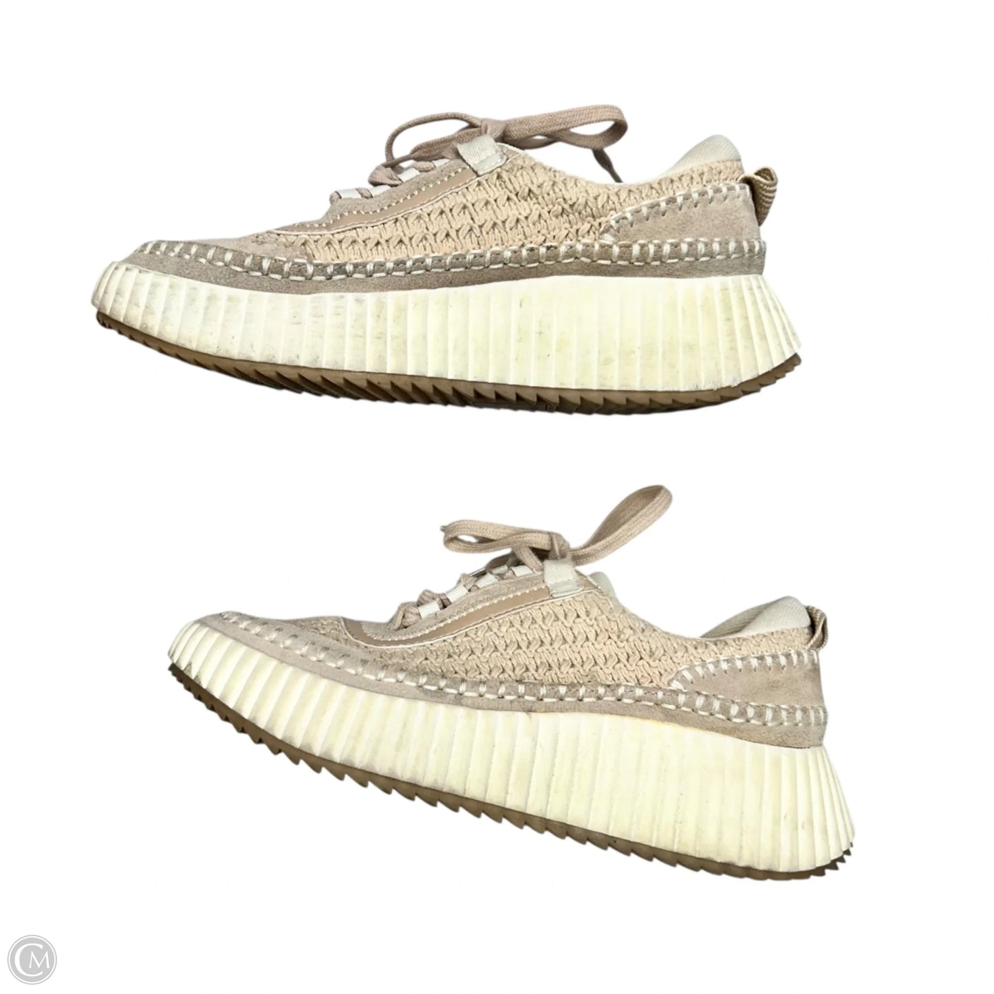 Shoes Sneakers By Dolce Vita In Cream & White, Size: 7