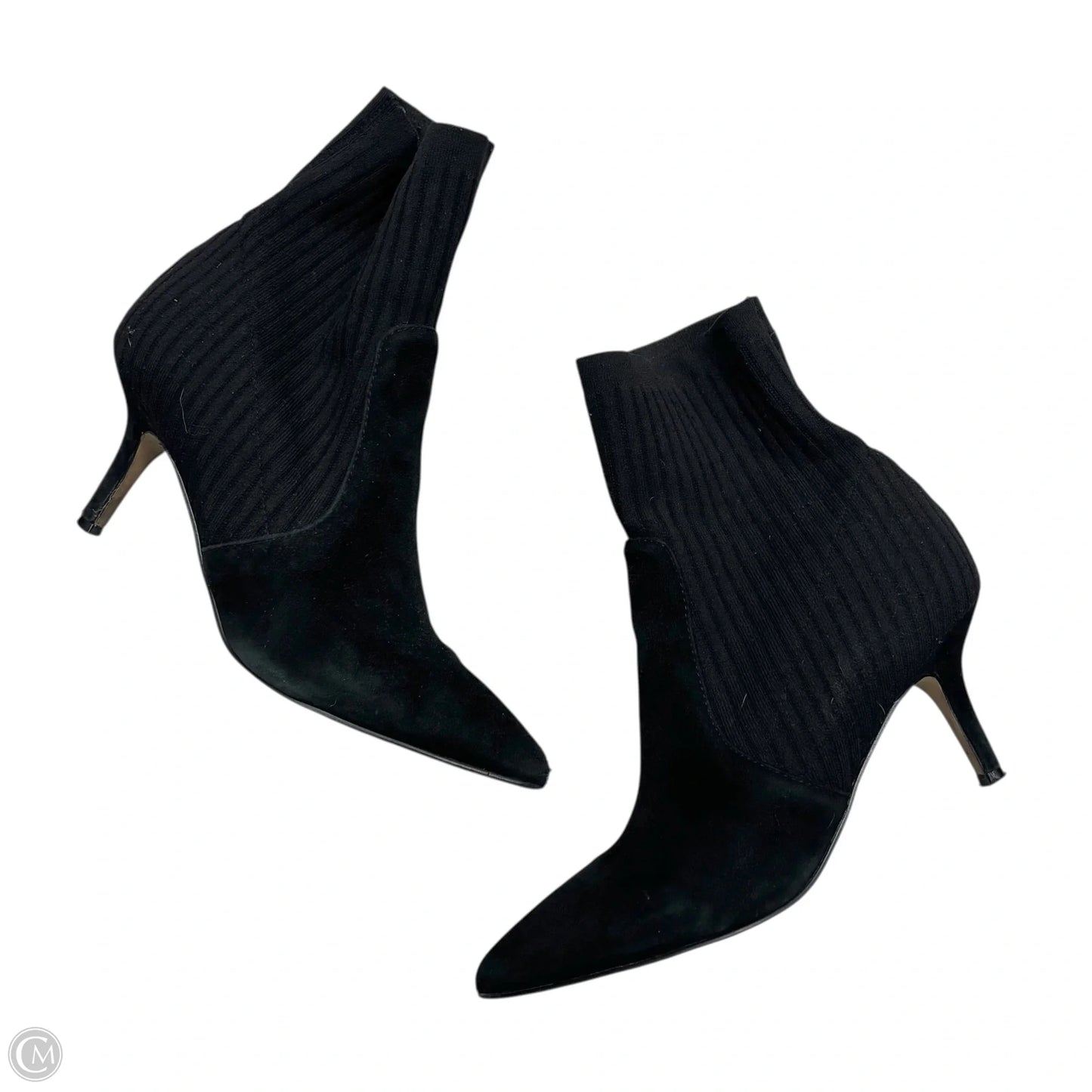 Boots Ankle Heels By Marc Fisher In Black, Size: 7