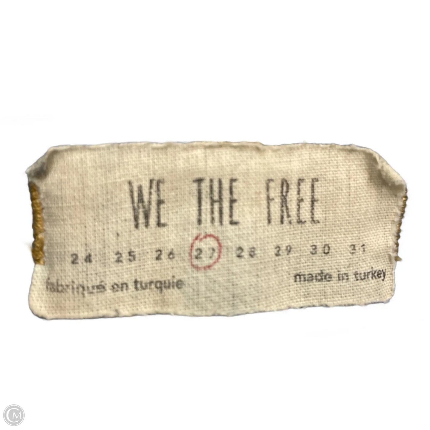 Jeans Boot Cut By We The Free In Blue Denim, Size: 4