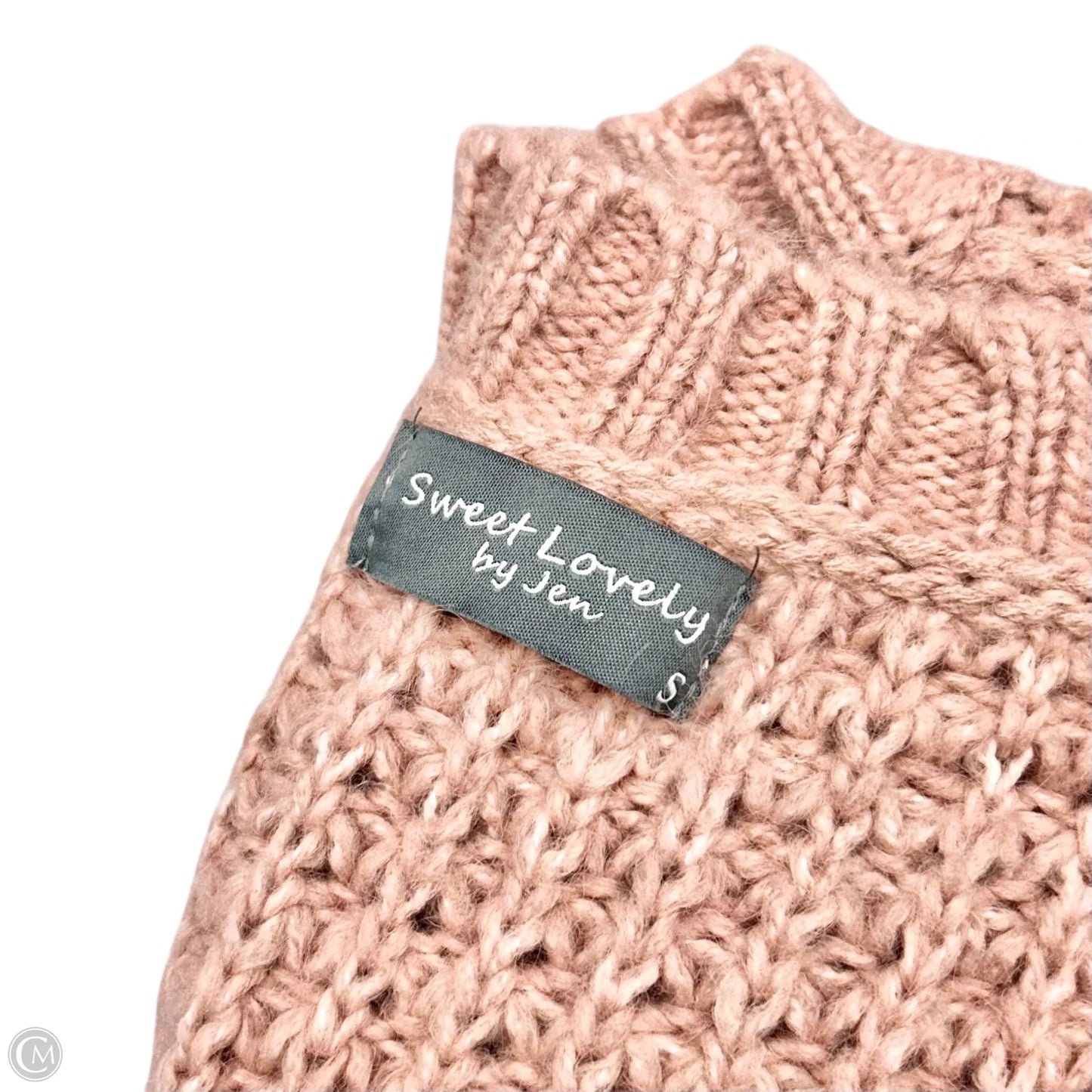 Sweater By Sweet Lovely In Mauve, Size: S