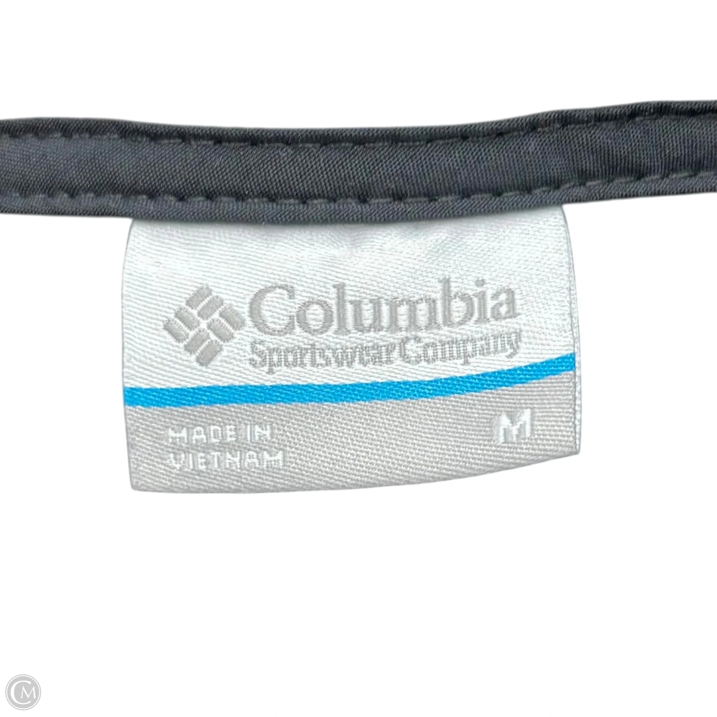 Jacket Fleece By Columbia In Green & Grey, Size: M