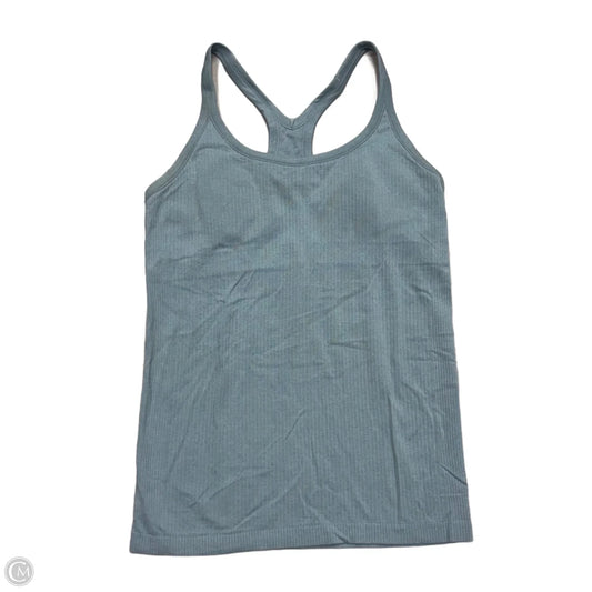 Athletic Tank Top By Lululemon In Blue, Size: L