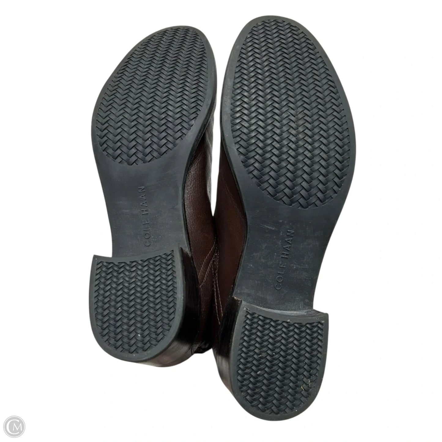 Boots Ankle Heels By Cole-haan In Brown, Size: 11