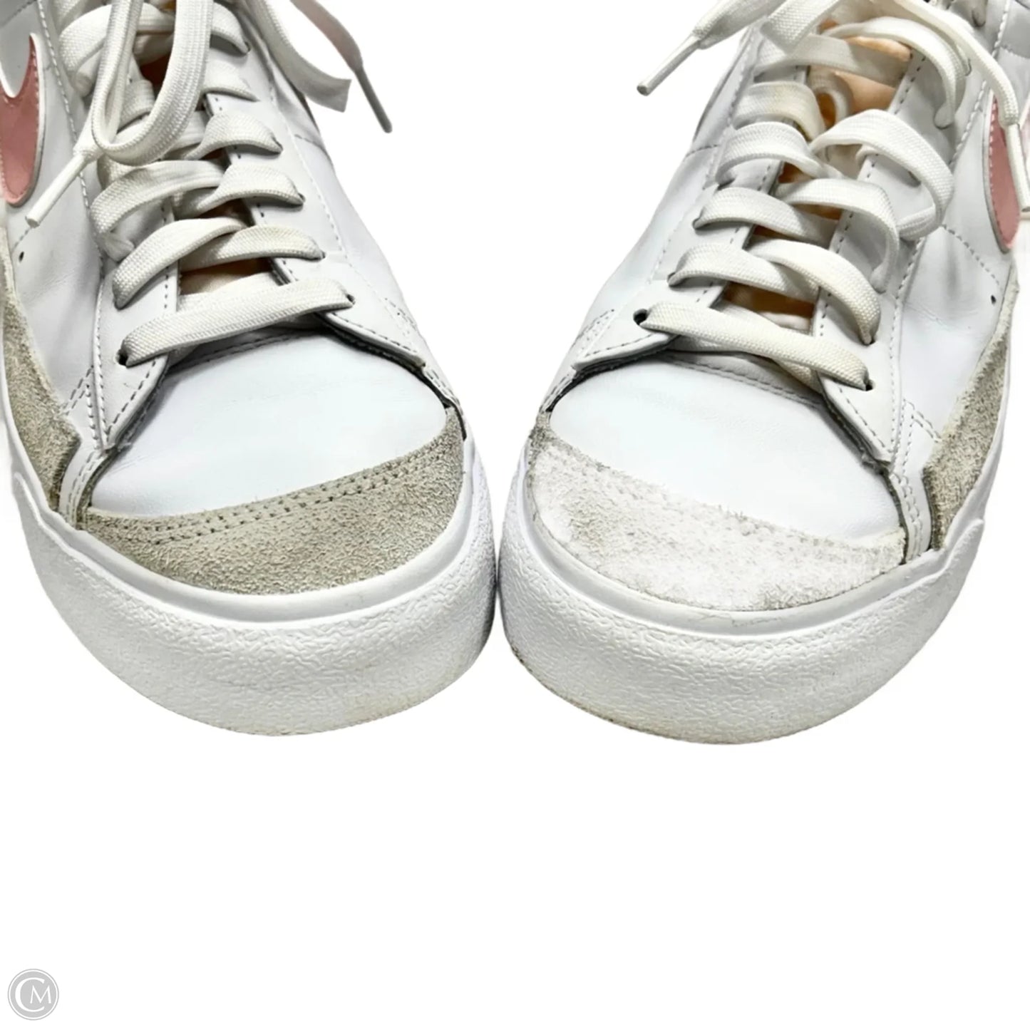 Shoes Sneakers By Nike In Pink & White, Size: 9.5