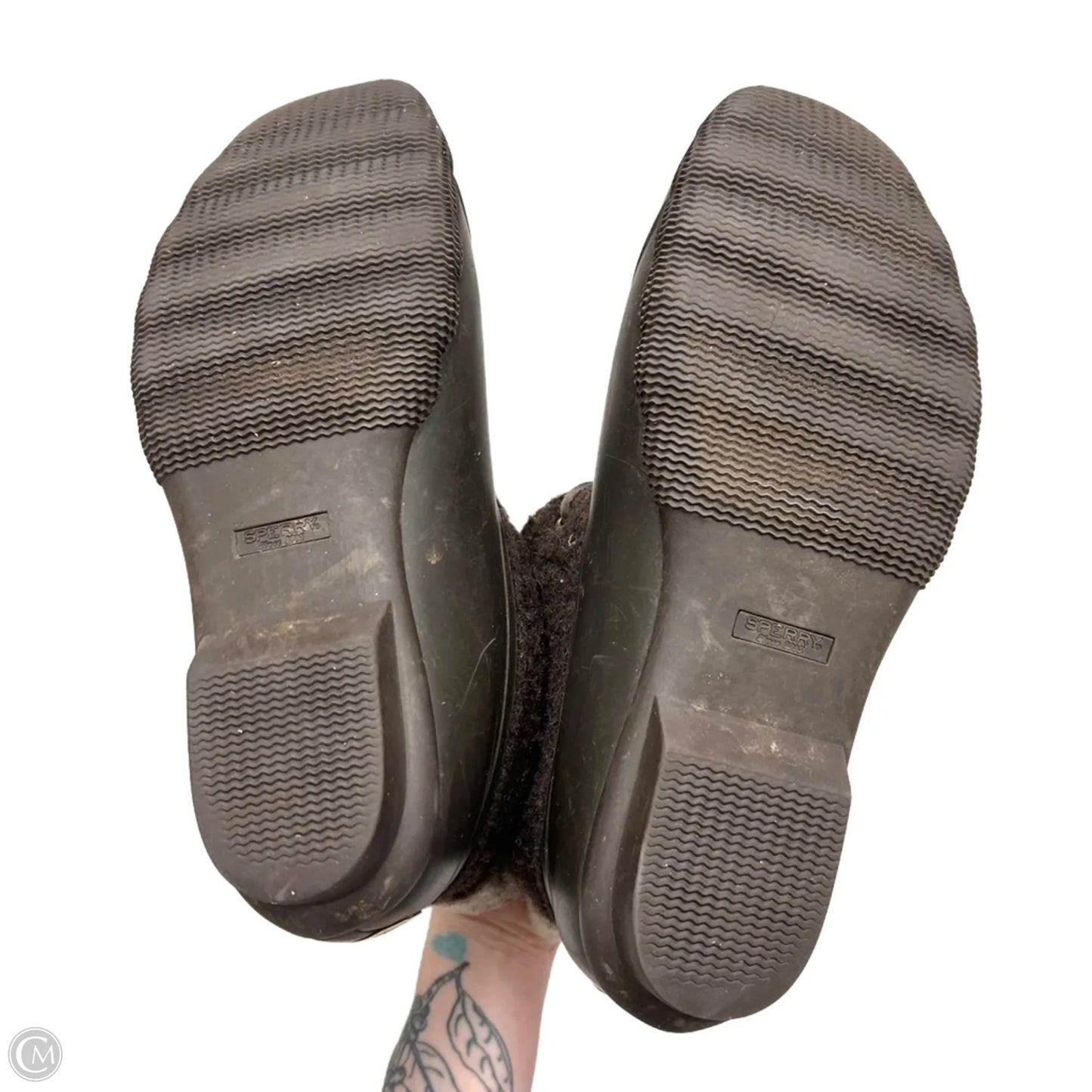 Boots Snow By Sperry In Brown & White, Size: 10