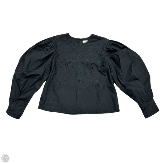 Top Long Sleeve Designer By Isabel Marant In Black, Size: M