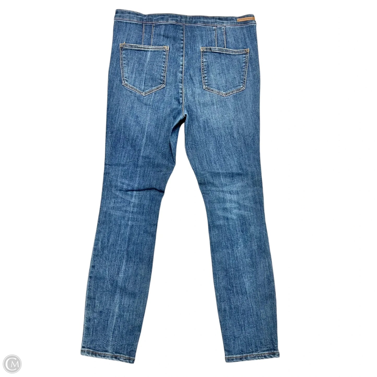 Jeans Skinny By Pilcro In Blue Denim, Size: 14