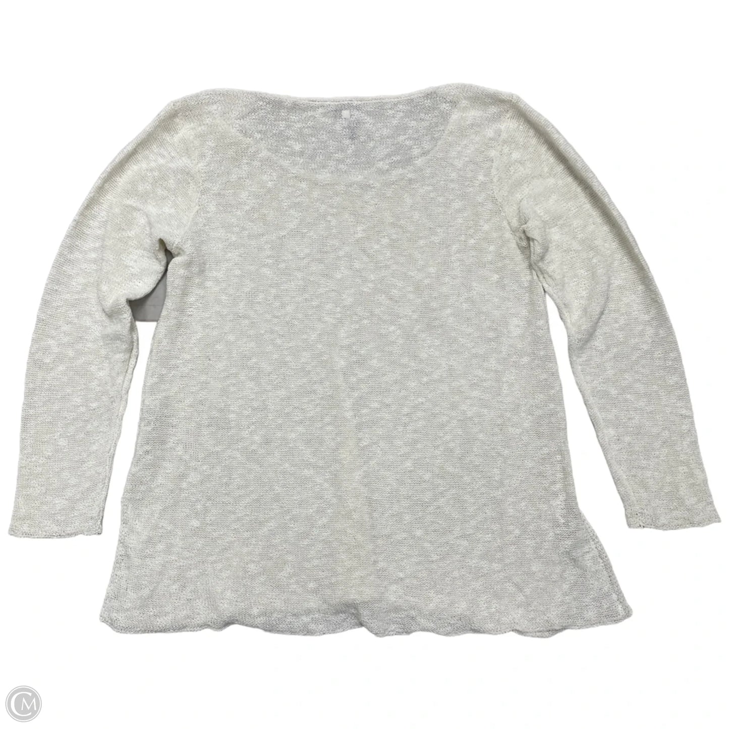 Sweater By Eileen Fisher In Cream, Size: L