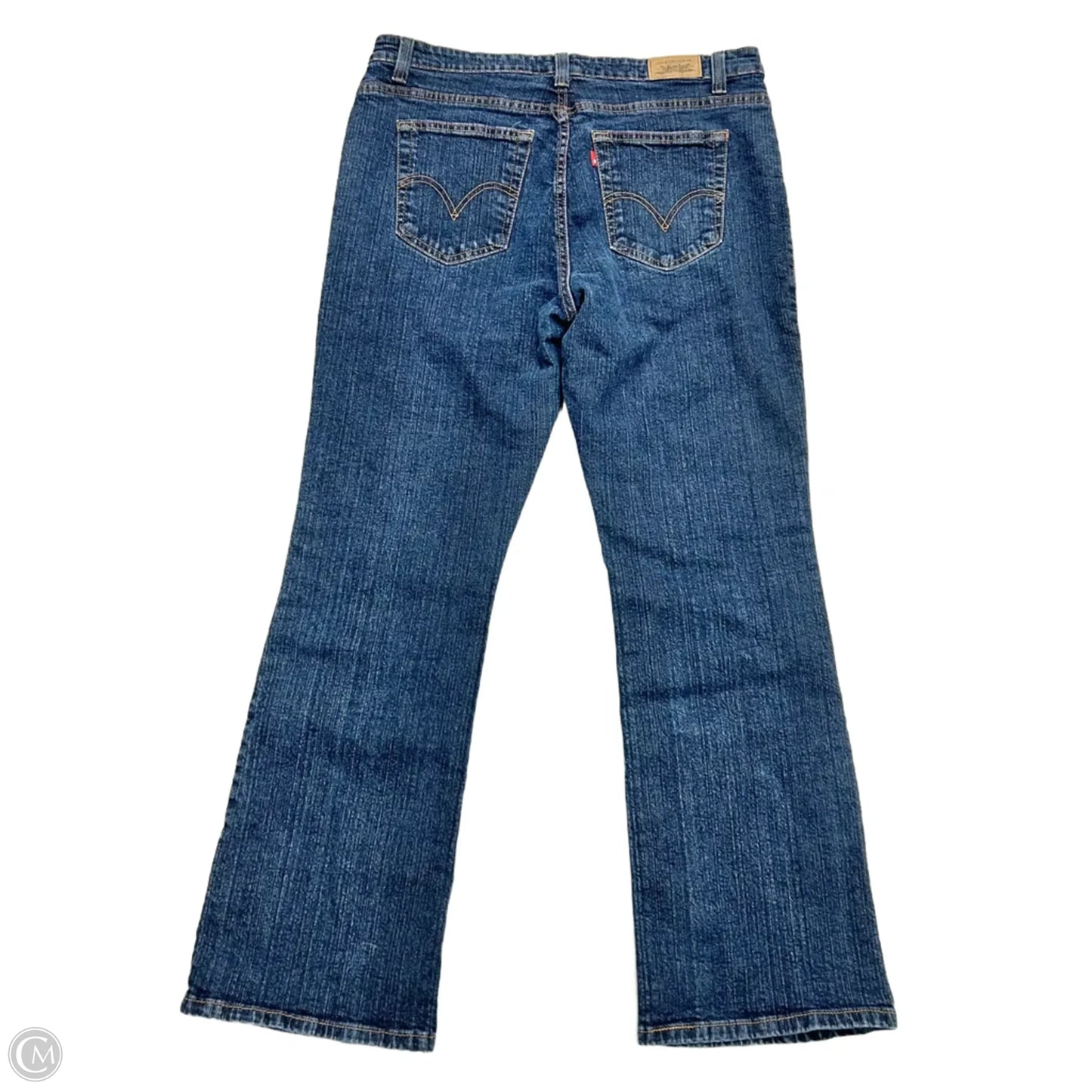 Jeans Boot Cut By Levis In Blue Denim, Size: 18