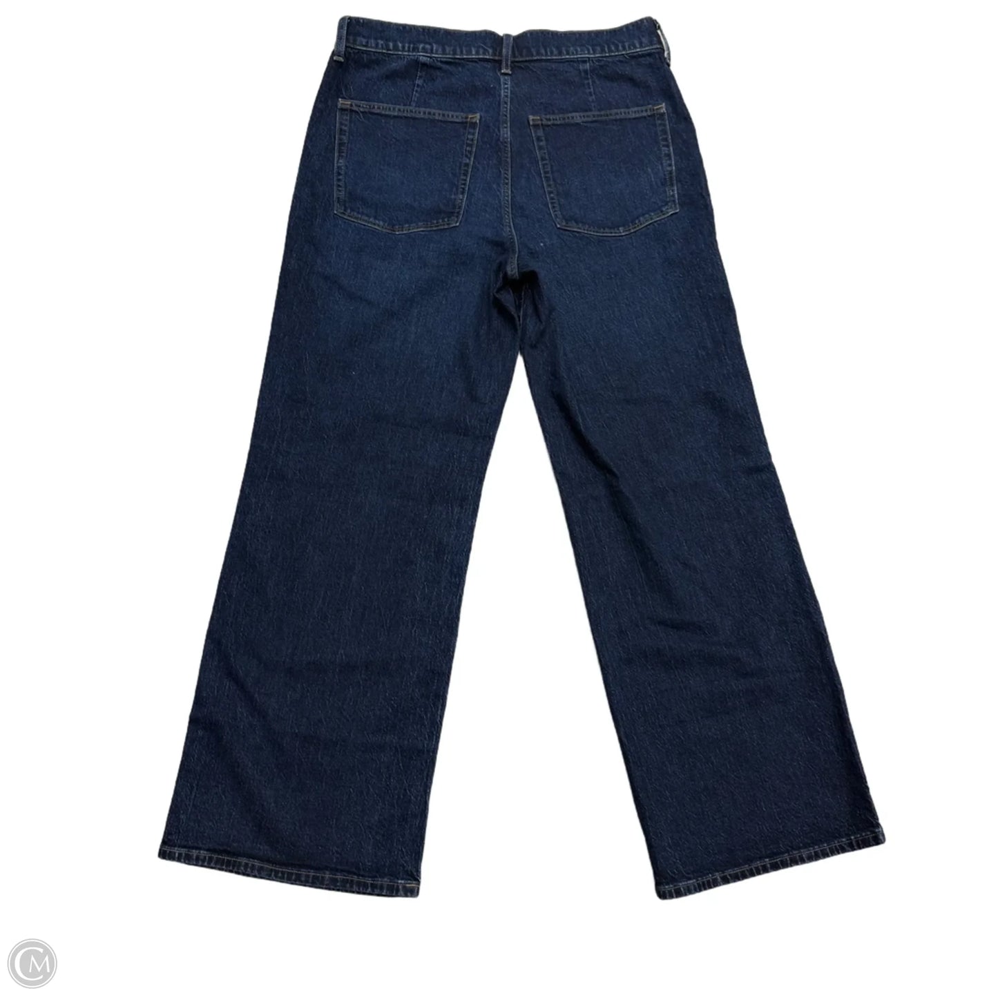Jeans Wide Leg By J. Crew In Blue Denim, Size: 10