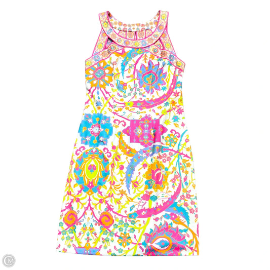 Dress Casual Midi By Gretchen Scott In White, Size: S