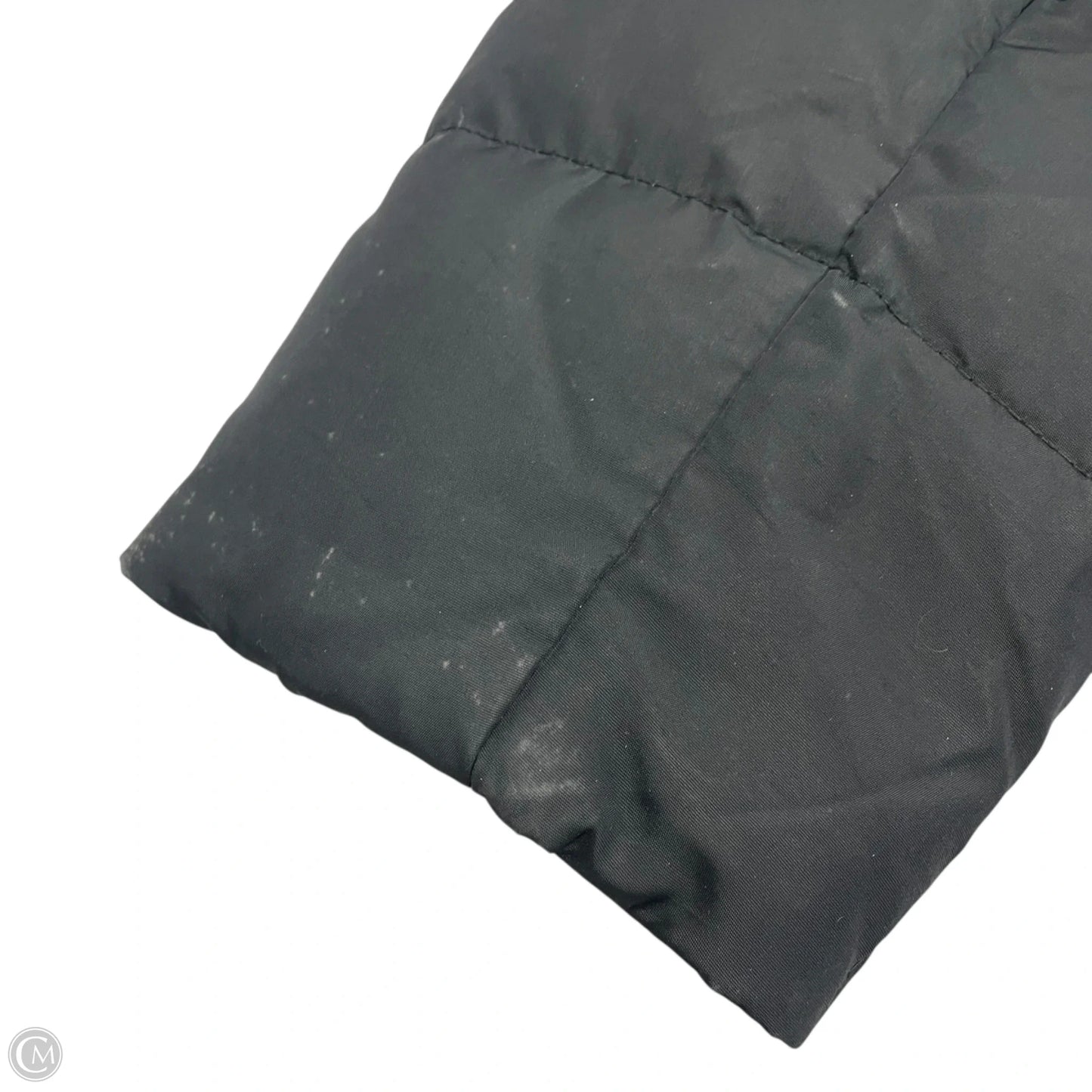 Coat Parka By Gallery In Black & Brown, Size: M