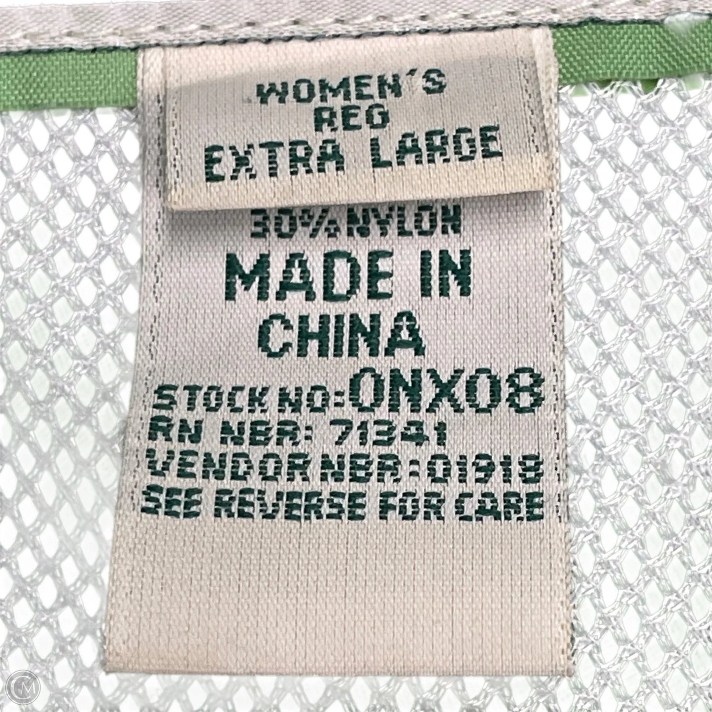 Jacket Windbreaker By L.l. Bean In Green, Size: Xl