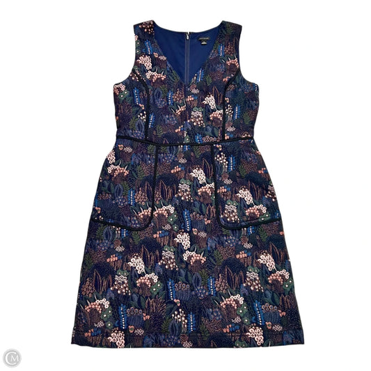 Dress Party Midi By Ann Taylor In Floral Print, Size: S