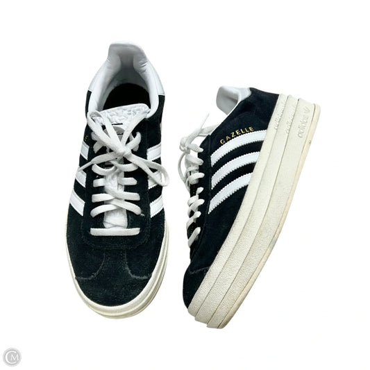 Shoes Sneakers By Adidas In Black & White, Size: 6.5