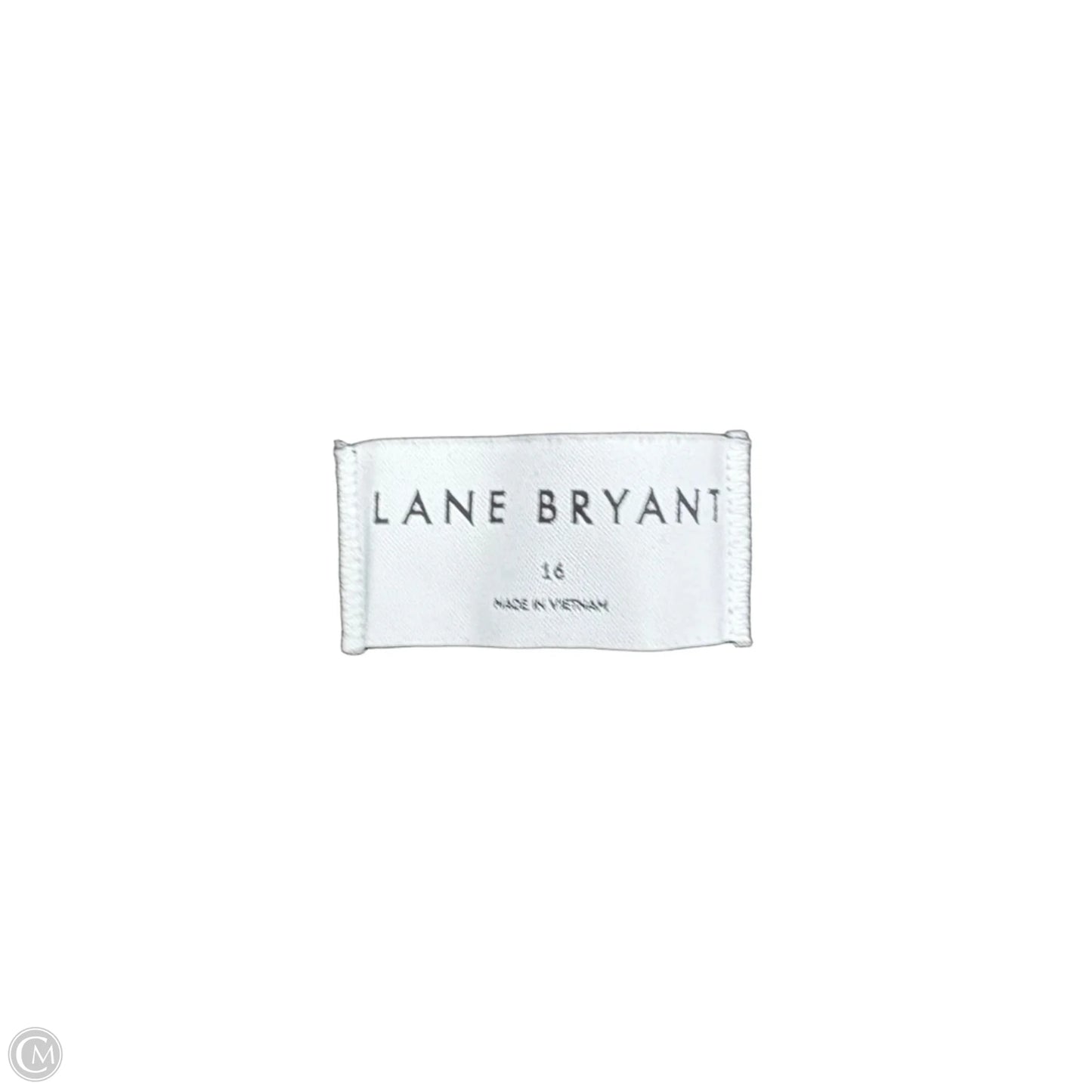 Jeans Boot Cut By Lane Bryant In Black Denim, Size: 16