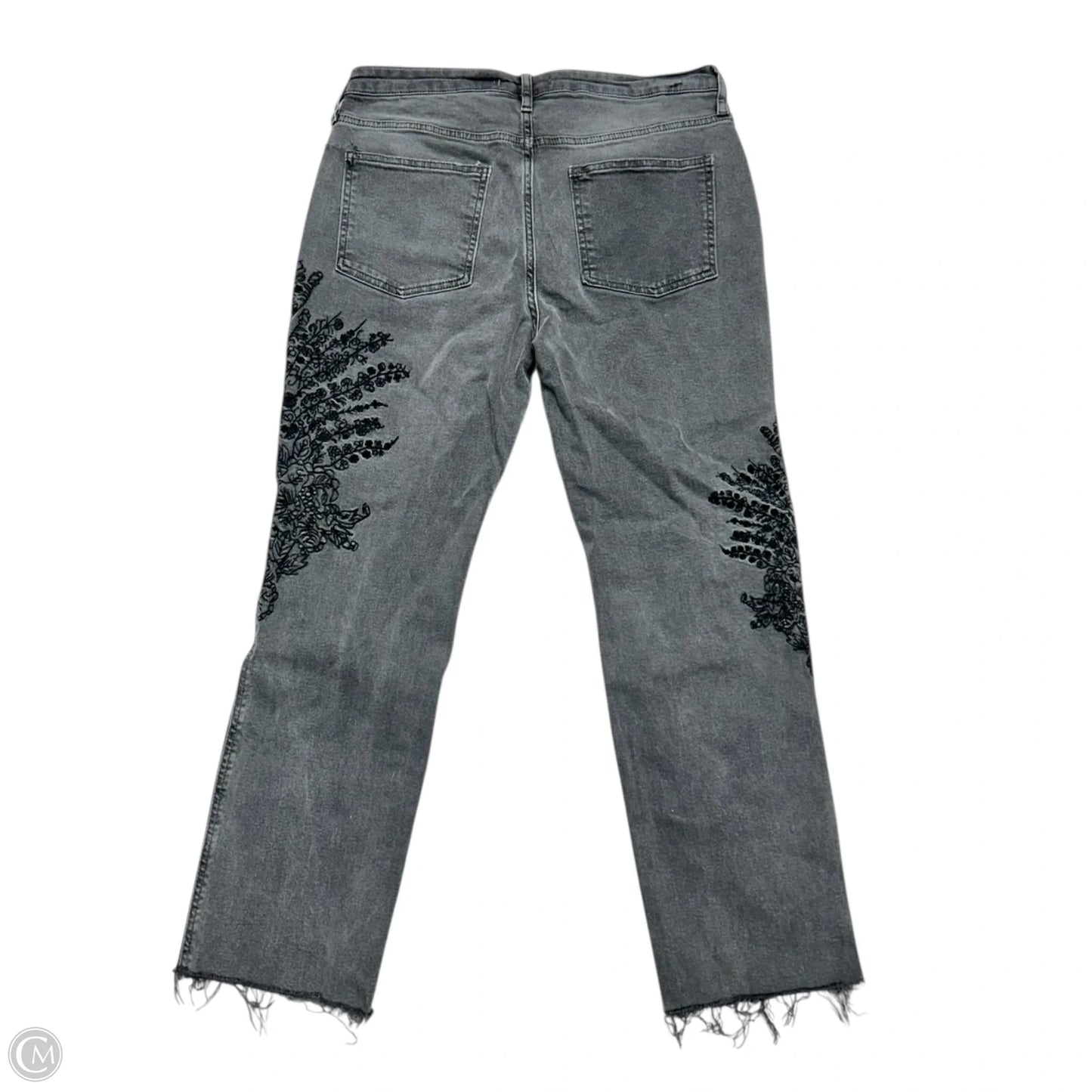 Jeans Straight By We The Free In Grey Denim, Size: 10