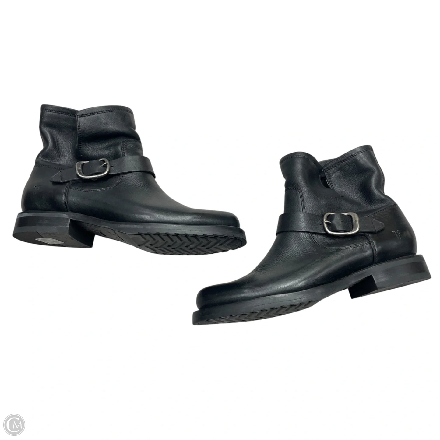 Boots Designer By Frye In Black, Size: 9
