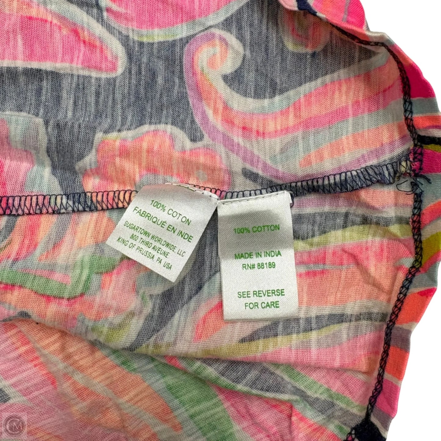 Tank Top Designer By Lilly Pulitzer In Multi-colored, Size: S