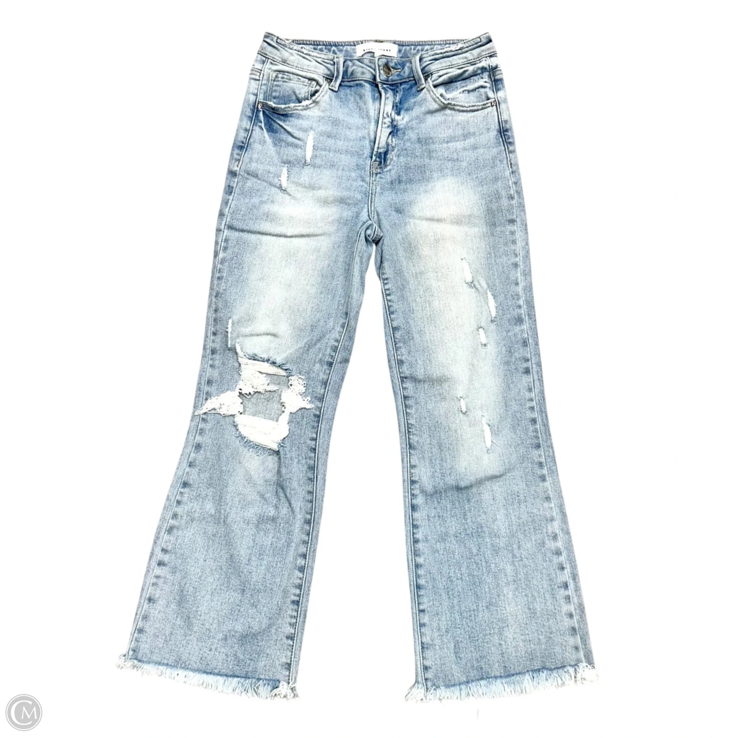 Jeans Boot Cut By Risen In Blue Denim, Size: 4