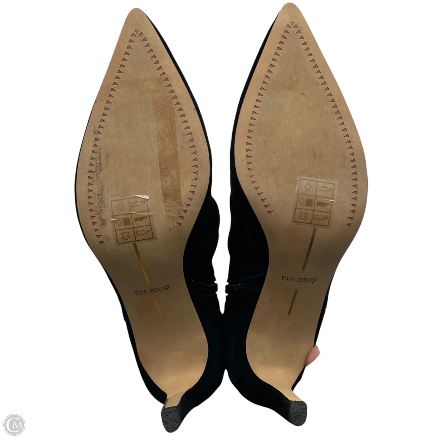 Boots Mid-calf Heels By Dolce Vita In Black, Size: 6.5