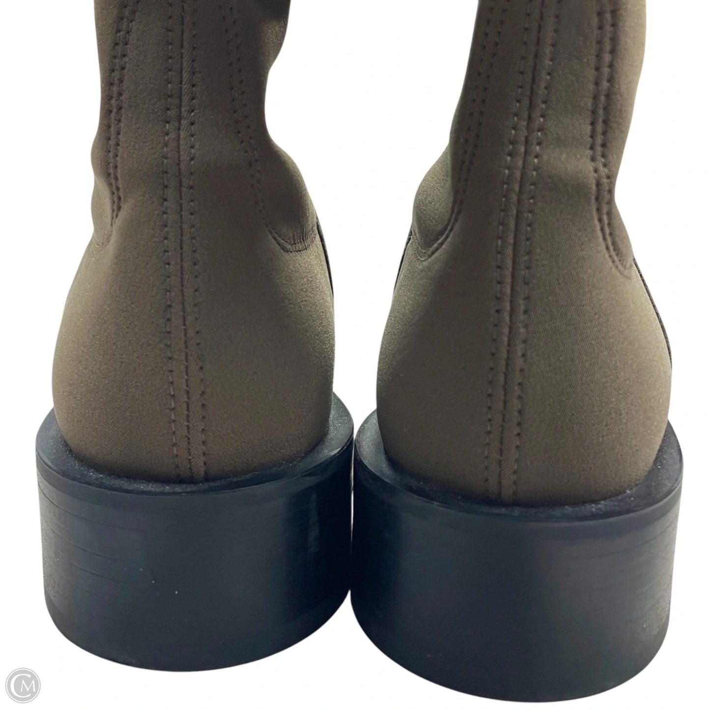 Boots Designer By Stuart Weitzman In Taupe, Size: 6.5