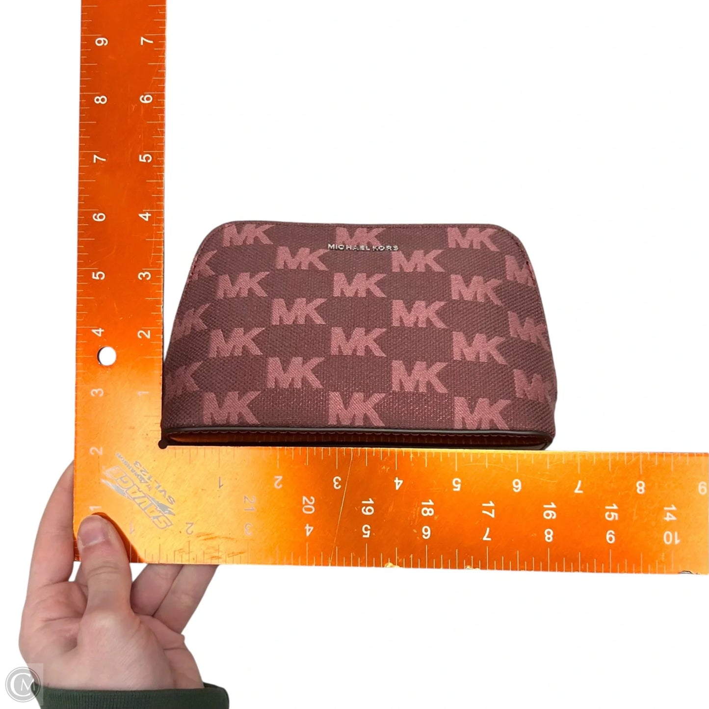 Makeup Bag Designer By Michael Kors, Size: Medium