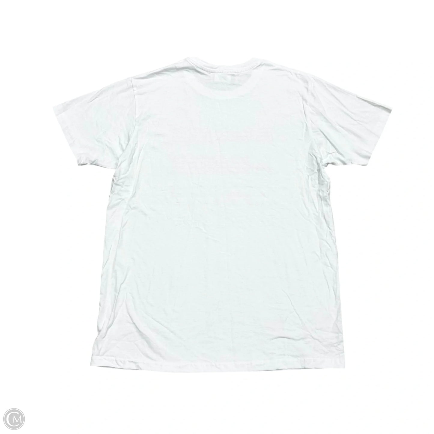 Top Short Sleeve By Alessandro Enriquez In White, Size: M