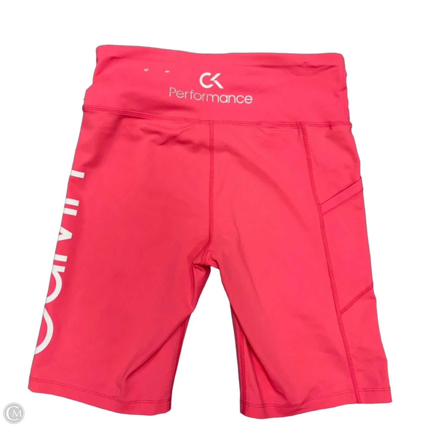 Athletic Shorts By Calvin Klein In Pink, Size: M