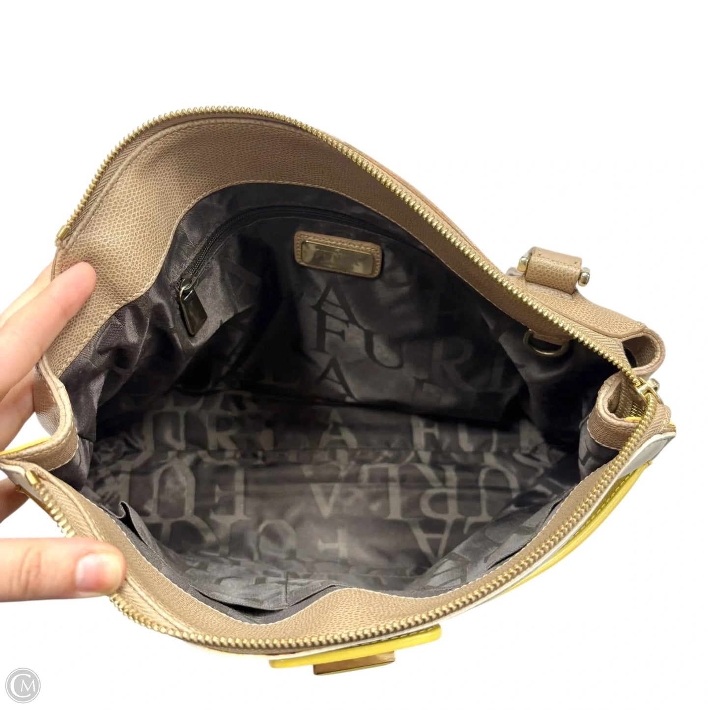 Handbag Luxury Designer By Furla, Size: Medium