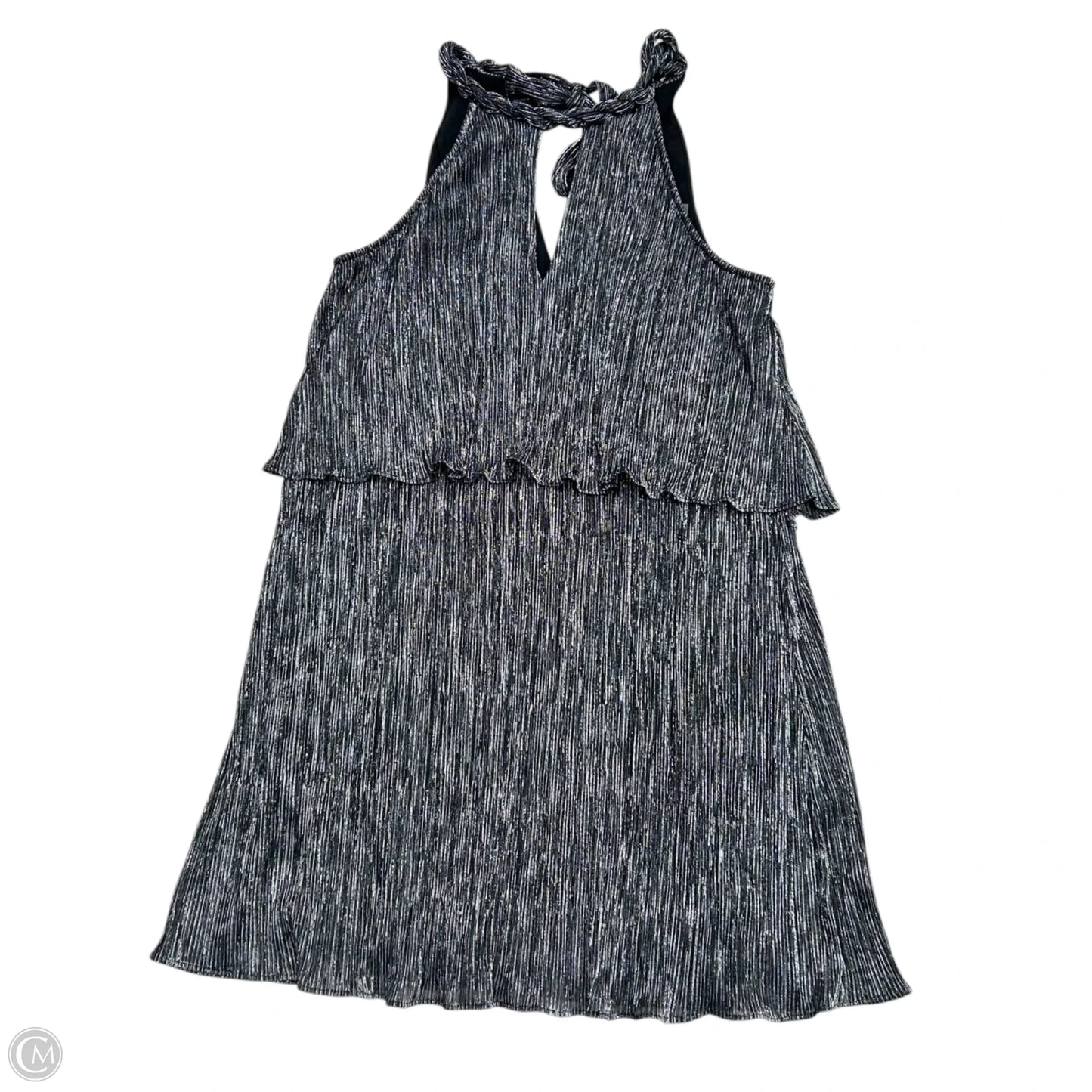 Dress Party Short By Ella Moss In Black & Silver, Size: M